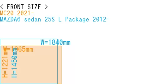 #MC20 2021- + MAZDA6 sedan 25S 
L Package 2012-